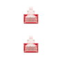 Nanocable Cable de Red Cat.6e UTP AWG24 Rojo 0,5 m